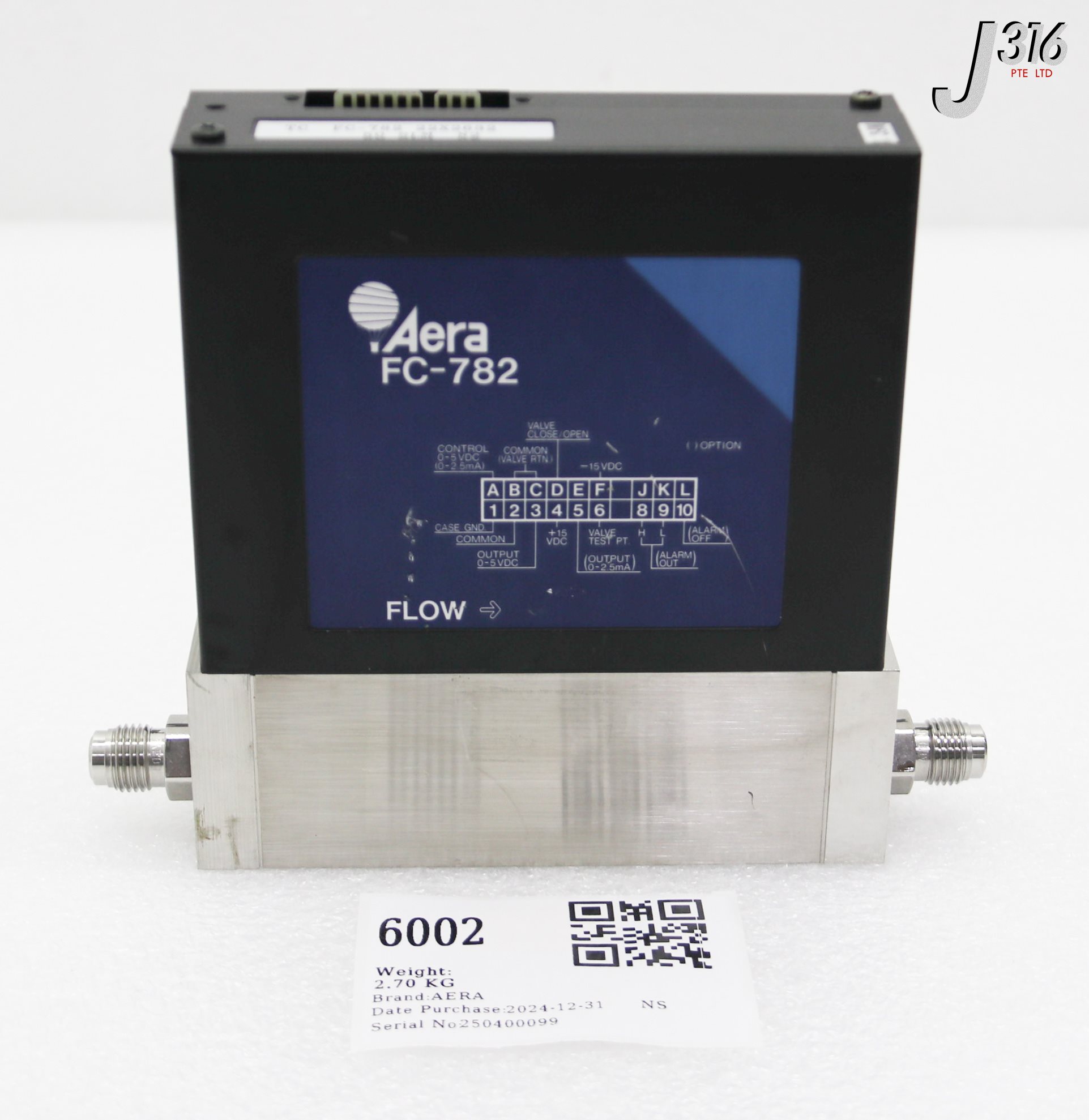 6645 HORIBASTEC Z500, DIGITAL MASSFLOW DEVICE SEC-Z512MGX
